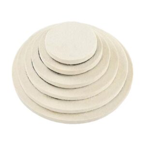 Wool Polishing Felt Pads (pack of 5)