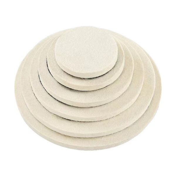 Wool Polishing Felt Pads (pack of 5)