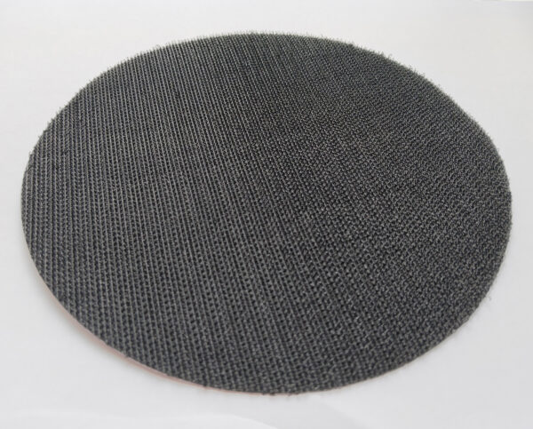 Hook and Loop Conversion Base Pads with Self Adhesive Backing 6"